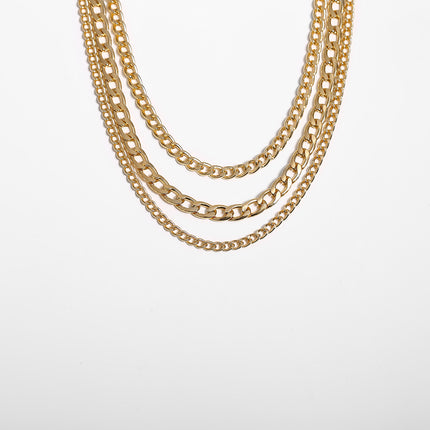 Cuban Chain Vintage Punk Necklace