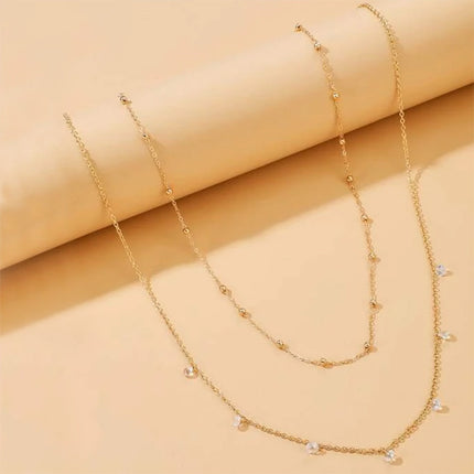 Bohemian Sexy Crystal Pendant Body Chains