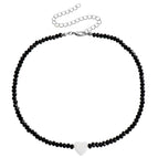 4MM Heart Silver Color