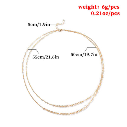 Cuban Link Curb Chain Necklace for Women