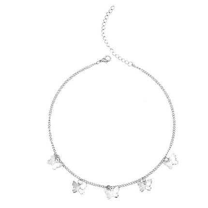 Multilayer Butterfly Necklaces for Women