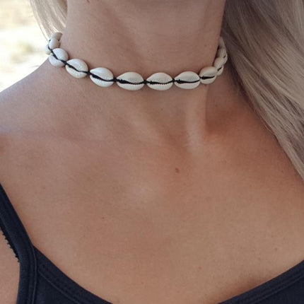 Summer Bohemian Handmade Natural Shell Choker Necklaces