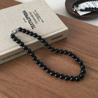 Black agate 12mm