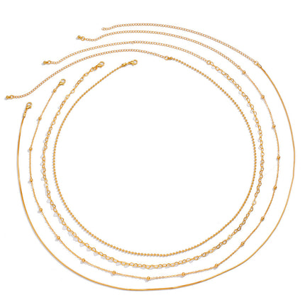 Multi-layer Metal Body Chain Sexy Vacation Waist Chain