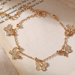 Butterfly Charm Bracelet - FASHION SHEGOODS LLC