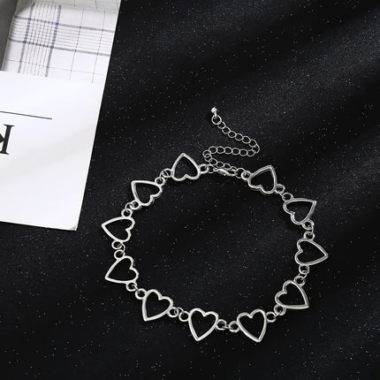 Sweetness Heart Love Chain Heart Chain Necklace