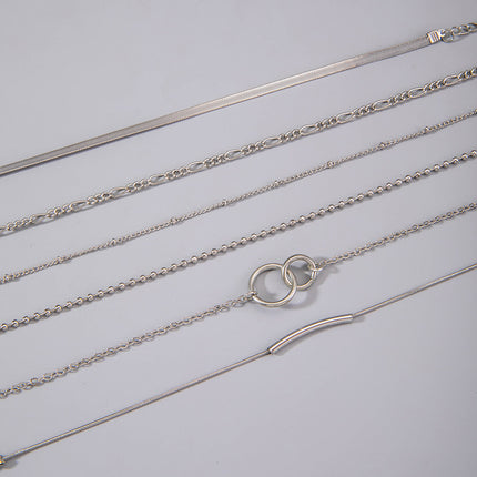 Double Layer Chain Anklet Bracelet for Women