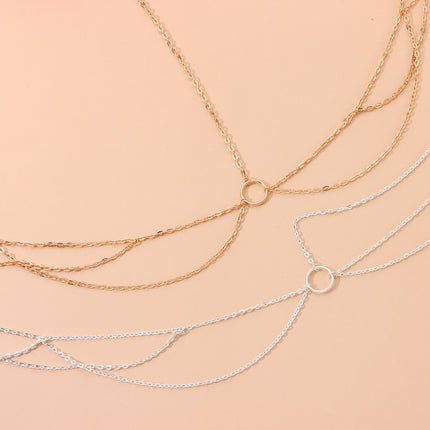Bohemian Crystal Fashion Bridal Hair Chain