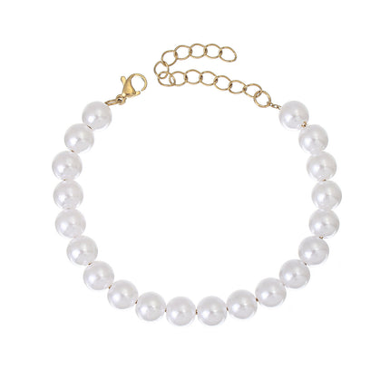 Beauty Pearl Beads Chain bracelet