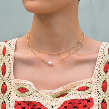 Layering Necklace Wedding Jewelry Necklace - FASHION SHEGOODS LLC
