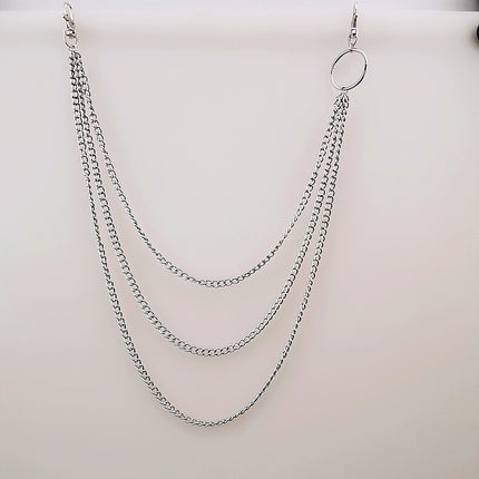 Punk Rock Style Metal Layer Trouser Chain Wallet Chain
