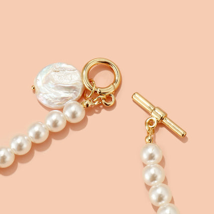 Retro Fashion Imitation Pearl Necklace for Women