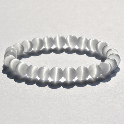 Round Natural Bead Stone Opal Bracelet