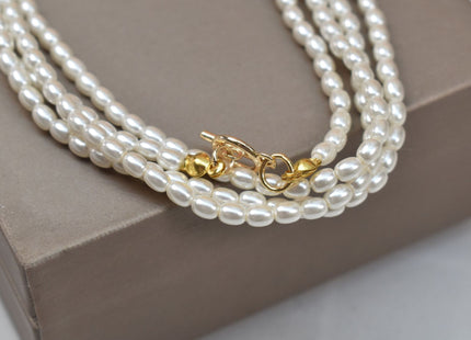 Multi-layer Imitation Long Pearl Necklace