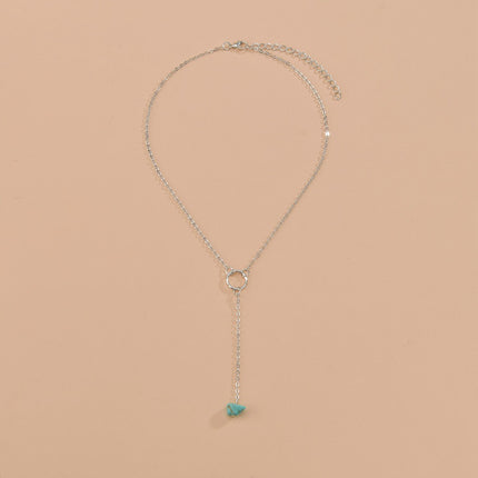 Turquoise Drop Necklaces