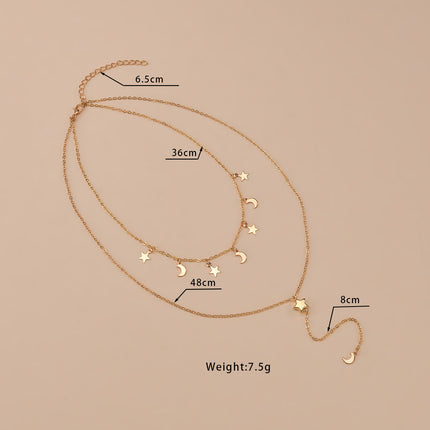 Chain Star Tassel Necklace