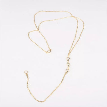 Sexy Style Crystal Back Chain Necklace