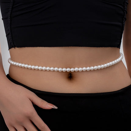 Vintage Pearl Waist Belly Chains for Women