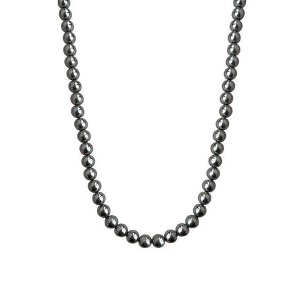 Gray Pearl Necklace Vintage Layer Choker - FASHION SHEGOODS LLC