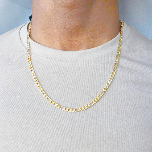 New Figaro Chain Necklace - FASHION SHEGOODS LLC