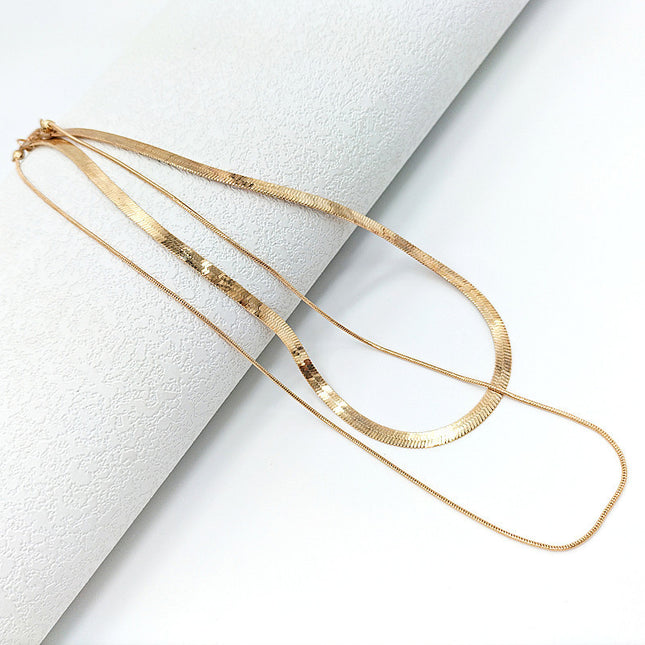 Cuban Snake Chain Necklace