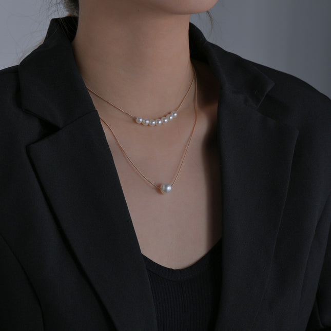 Multi Layers Pearl Necklace