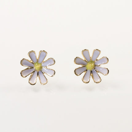 Daisy Flower Stud Earrings