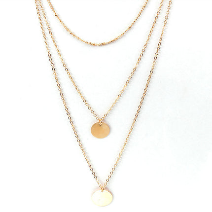 Multi Layered Necklace Pendant Necklace
