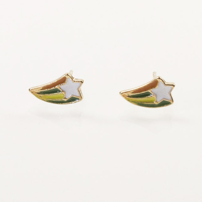 Star shooting Stud Earring