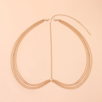 Simple Tassel Headpiece Chain Bridal Forehead Hair Accessories