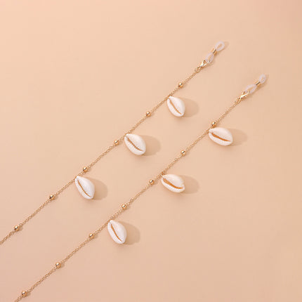 Shell Pendant Bead Chain Glasses Chain