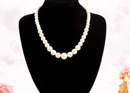 Simple Imitation Pearl Choker Necklace for Women