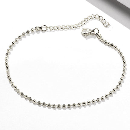 Ball Link Chain Small Anklet Jewelry