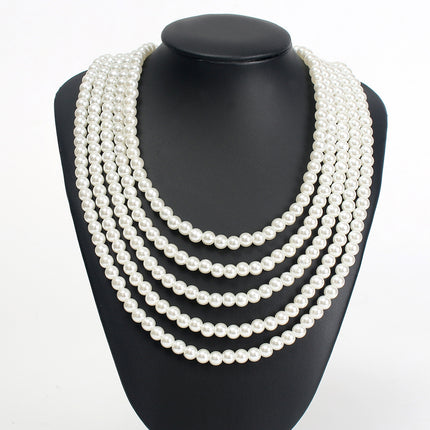 Imitation Pearl Necklace Women Jewelry Necklace - FASHION SHEGOODS LLC