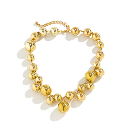 Chunky Choker Necklace Pearl Statement Necklace