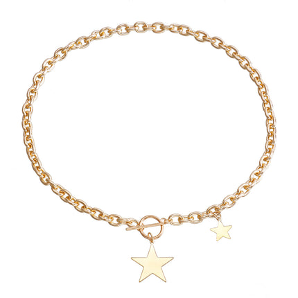 Star Pendant Chain Necklace