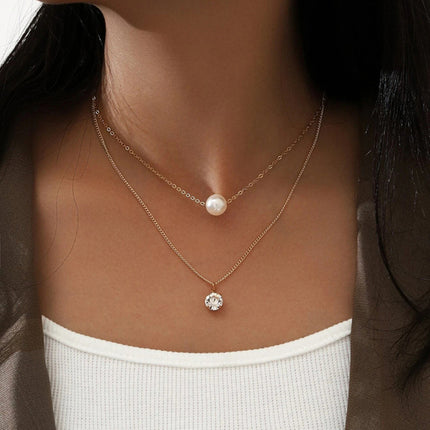 Pearl Daisy Necklace