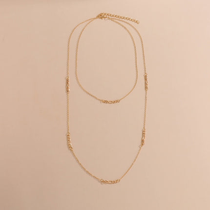 Classic Cable Chain Thin Ladies Necklace