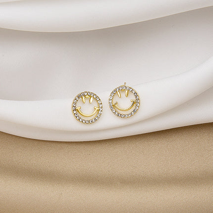 Simple Smiley Face Earrings