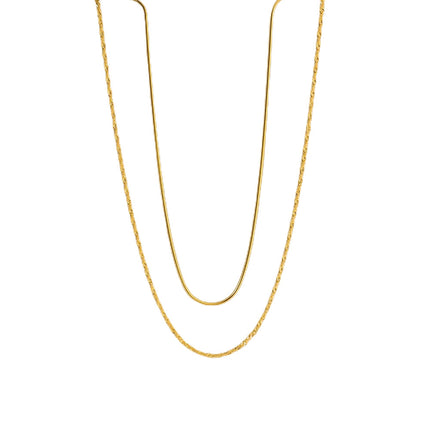 Snake Chain Choker Necklace for Women