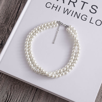 Glass Pearl Beads Women Necklace Customized Jewelry - FASHION SHEGOODS LLC