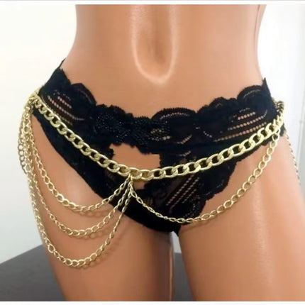 Sexy Bikini Rhinestone Body Chain