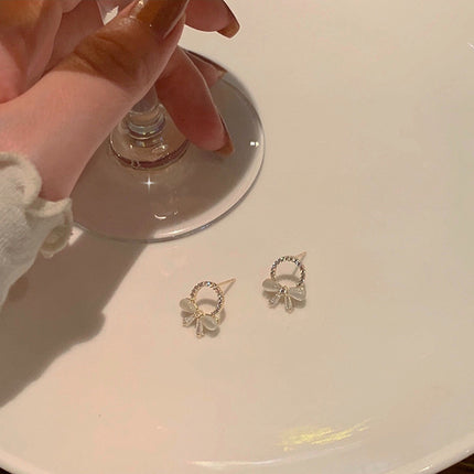 Flower Opal Stone Earrings - FASHION SHEGOODS LLC