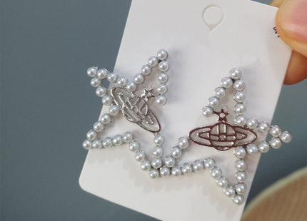 Star Pearl Earring